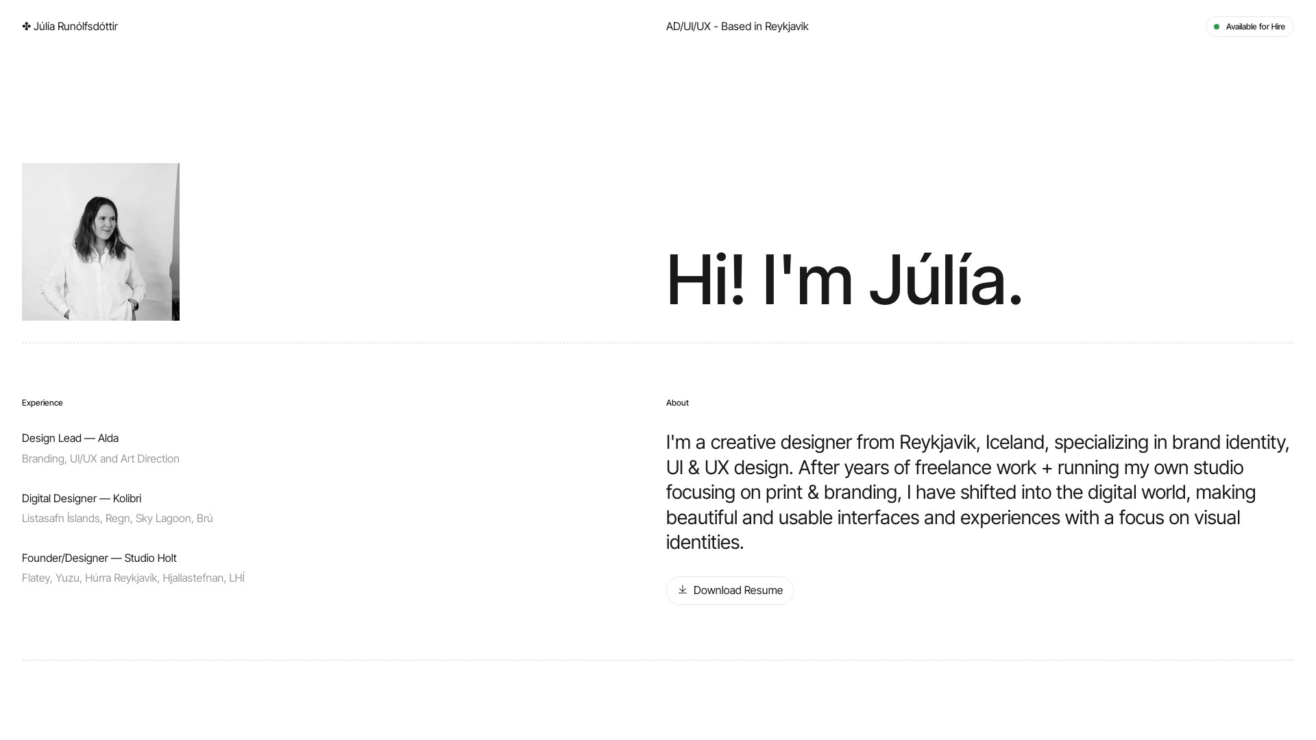 Júlía Runólfsdóttir